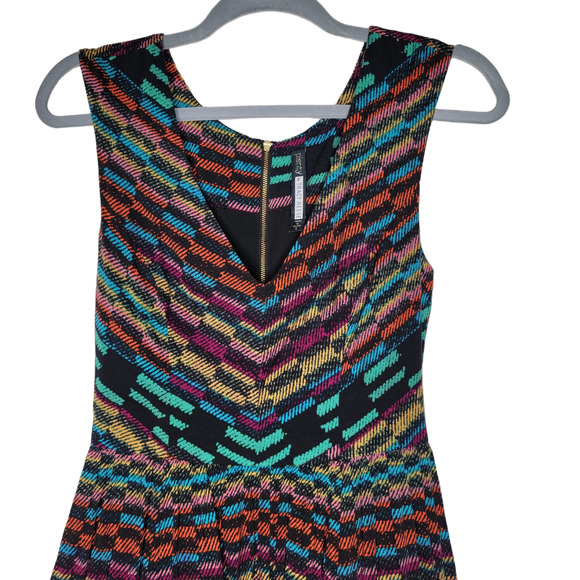 SOLD🌺Anthropologie Plenty By Tracy Reese  Multicolor Sleeveless Dress size 4 - Picture 2 of 14